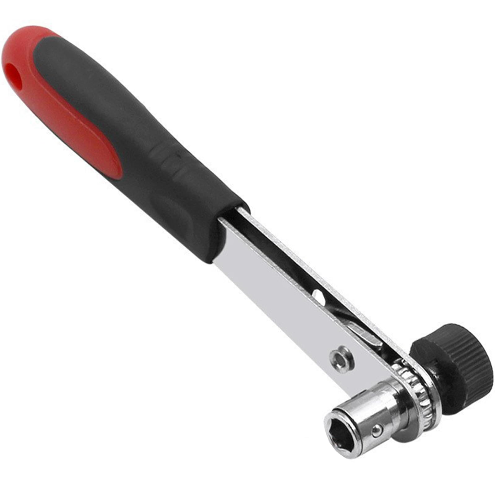 YWLUUOO Sided Ratcheting Wrench 1 / 4Inch Socket Screwdriver Wrench Hand Tool for Everyday Maintenance and Mechanical Tasks Small Ratcheting