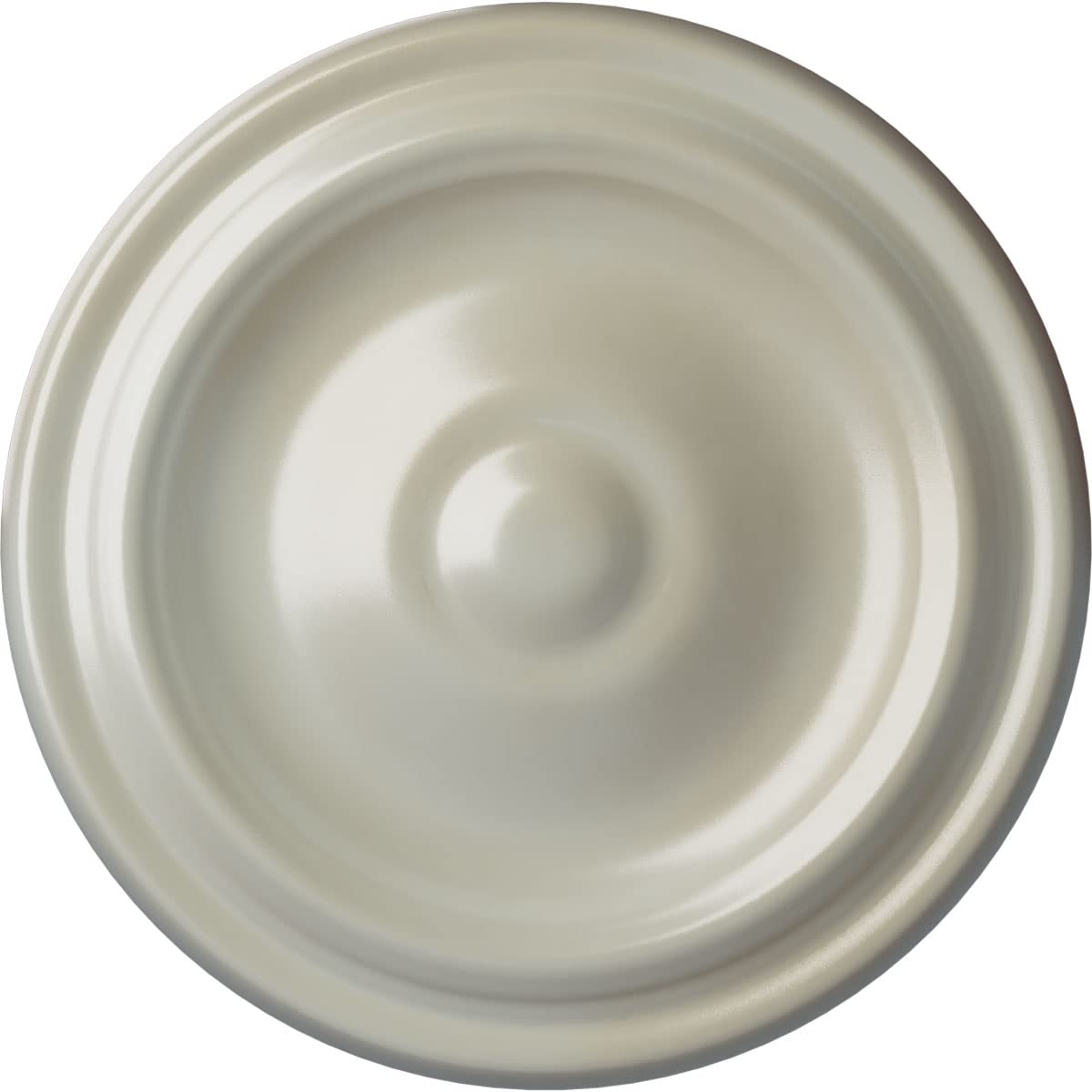 Médaillon de plafond pour lustre rosace décorative cuivre et bleu 24cm