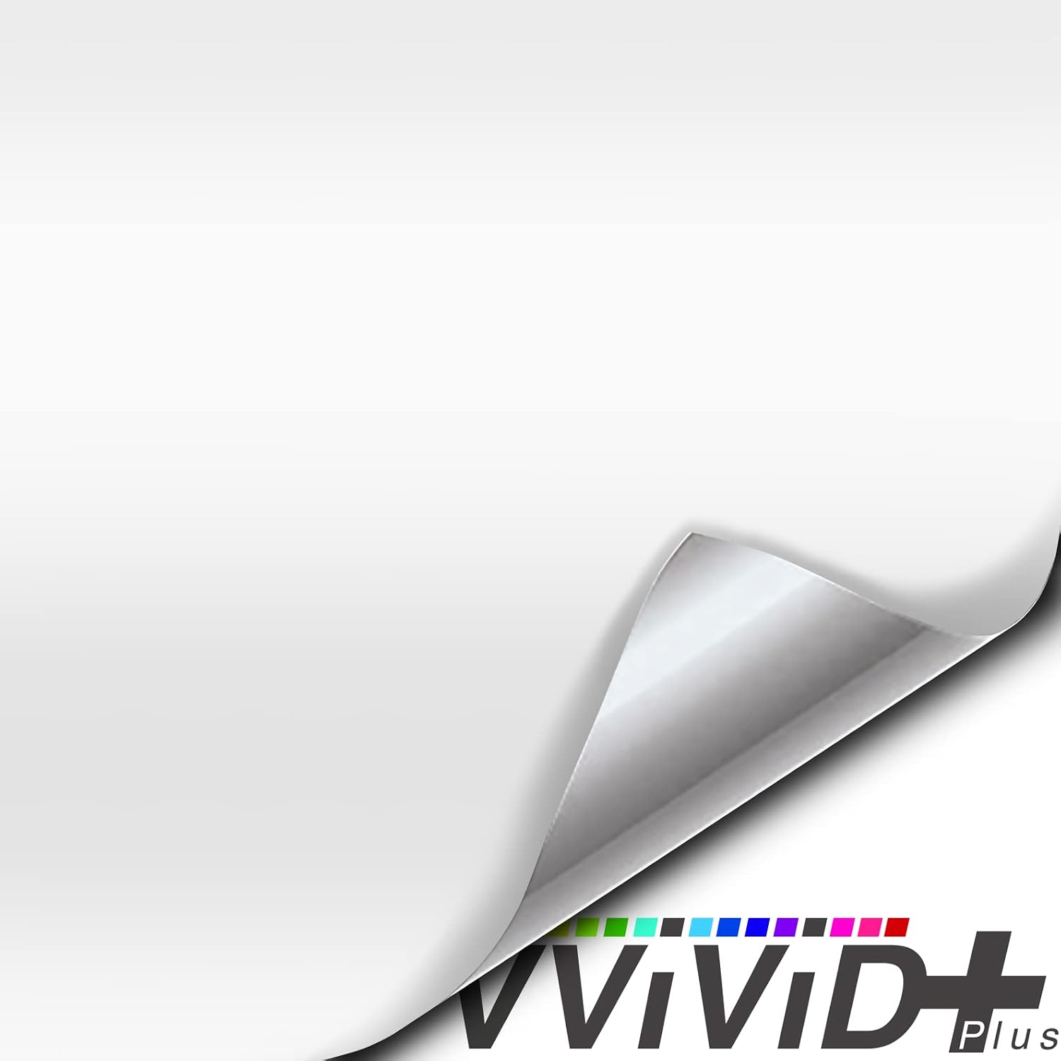 Matte White Car Wrap Vinyl Roll with Air Release 3MIL-VViViD8 (10ft x 5ft)