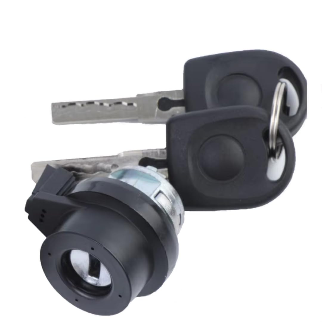Rufutle Car Auto Door Lock Cylinder Barrel For Audi A6 Q3 R8 Tt, 8E0905855a Steering Ignition Switch Lock Barrel Cylinder With Key