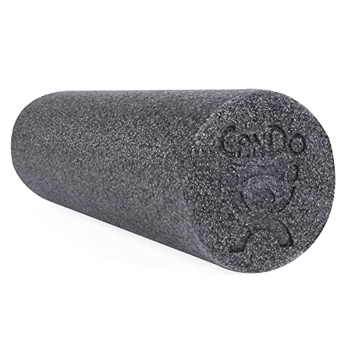 Cando Plus Round Gray Exercise Fitness Foam Rollers For Muscle Restoration, Massage Therapy, Sport Recovery And Physical Therapy 6" X 18" #TOP15