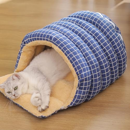 Maison pour chat chaude design dôme, le cadeau de Noël idéal - 4
