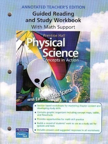 Amazon.com: Physical Science: Concepts in Action (Annotated Teacher's ...