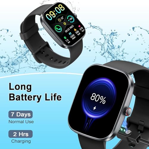 Image of Soudorv Smart Watch, 1.91 inch HD Smartwatch for Men Women, 2026 Fitness Watch (Answer /Make Call), Pedometer /Sleep Monitor /Heart Rate /110+ Sport Modes /IP68 Waterproof, Fitness Tracke for Android iOS