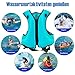 Aufblasbare Schwimmweste, Unisex-Erwachsene Tragbar Auftriebshilfe Weste schwimmhilfe für den Wassersport, Schnorchelnd, Schwimmen, Surfen, Bootfahren