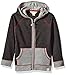 Burt's Bees Kids Boys' Organic Loose Pique Zip up Hoodie