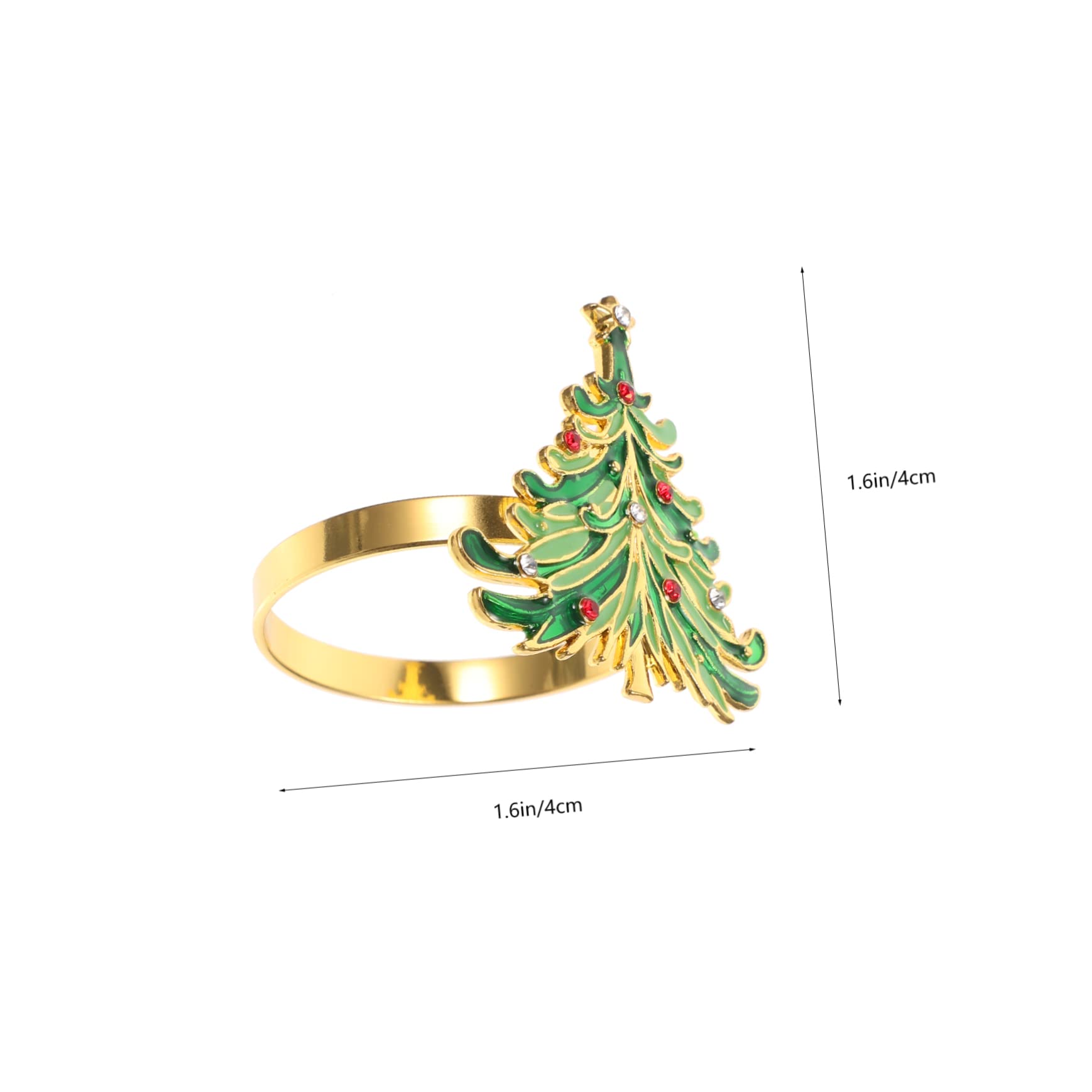 Ciieeo Pz portatovagliolo decorazioni natalizie lumino home porta portatovaglioli natalizi portatovaglioli decorativi arredamento per la festa di Natale