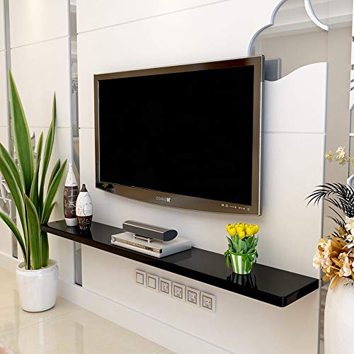 Wandmontierter Schwimmrahmen TV-Konsole Kabelbox Router Fernbedienung DVD-Player Spielekonsole Satelliten-TV-Box Bücherregal Wandhalterung