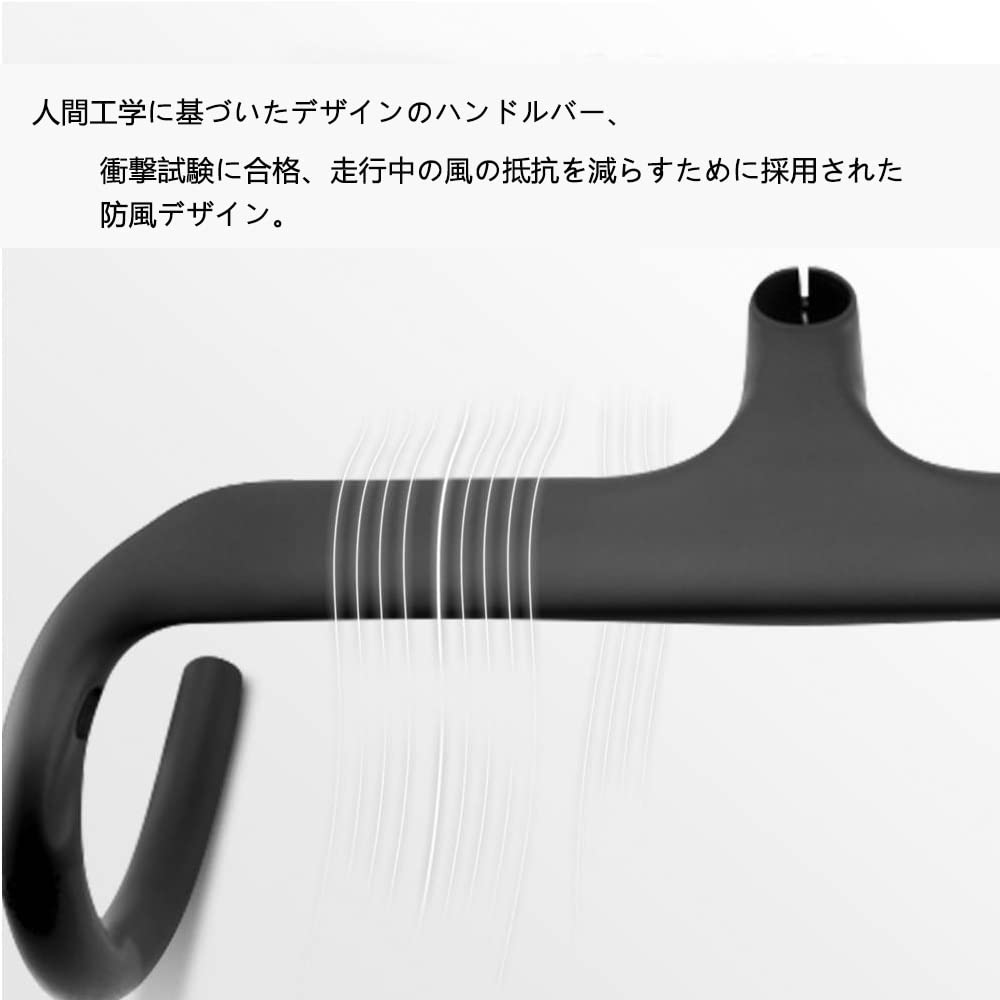 Amazon.co.jp: Alfa Pasca ステム一体型ドロップハンドル 1-1/8