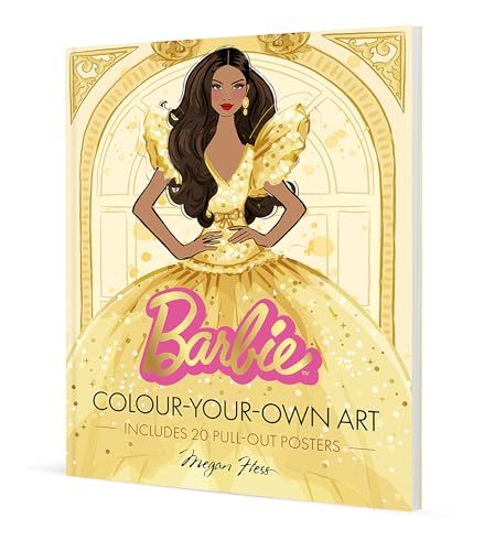 Barbie: Colour-Your-Own Art: Includes 20 Pull-out Posters