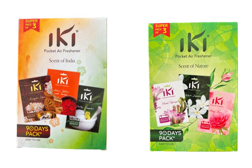 IKI Assorted Air Pockets (Loban+Camphor+Jasmine+Saffron+Rose+Tuberose) (B0CGLQF168) Amazon Price History, Amazon Price Tracker