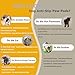 VALFRID Dog Paw Protector Pads,15 Sets-60 Pads Anti-Slip Grips for Hardwood Floors,Best for Hot Pavement,Strong Self-Adhesive Traction Stickers for Senior Dog Essentials Multicolor XL