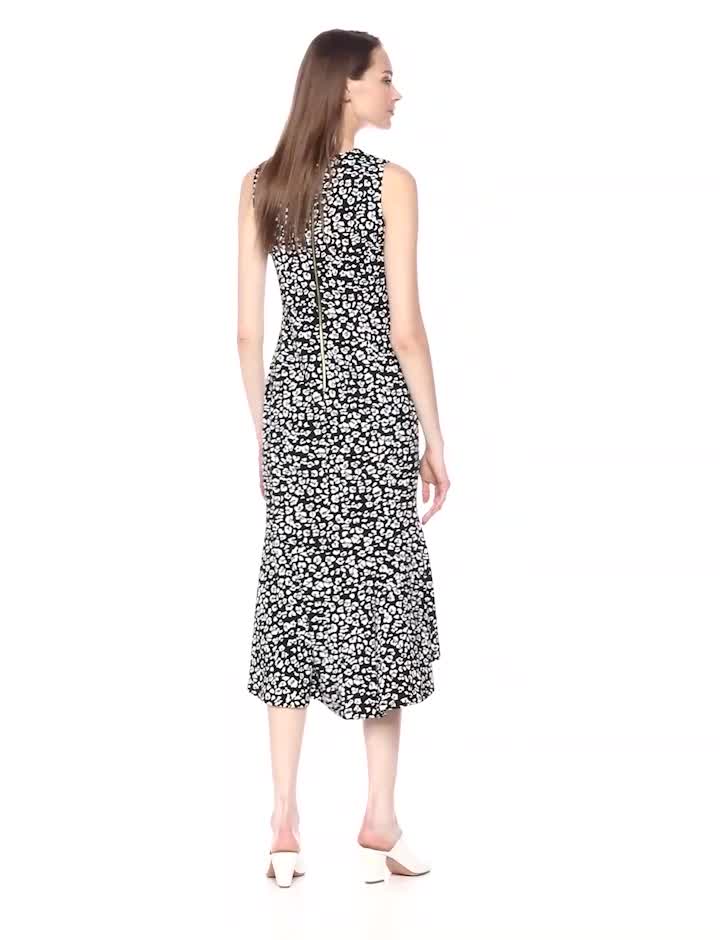 Calvin Klein Women's Flounce Hem Dress - Image 4