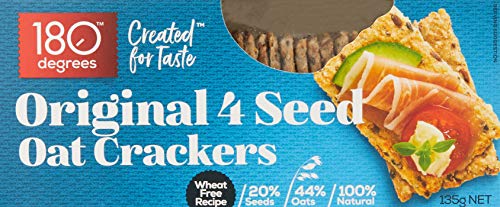 180 Degrees Original 4 Seed Oat Crackers 135g