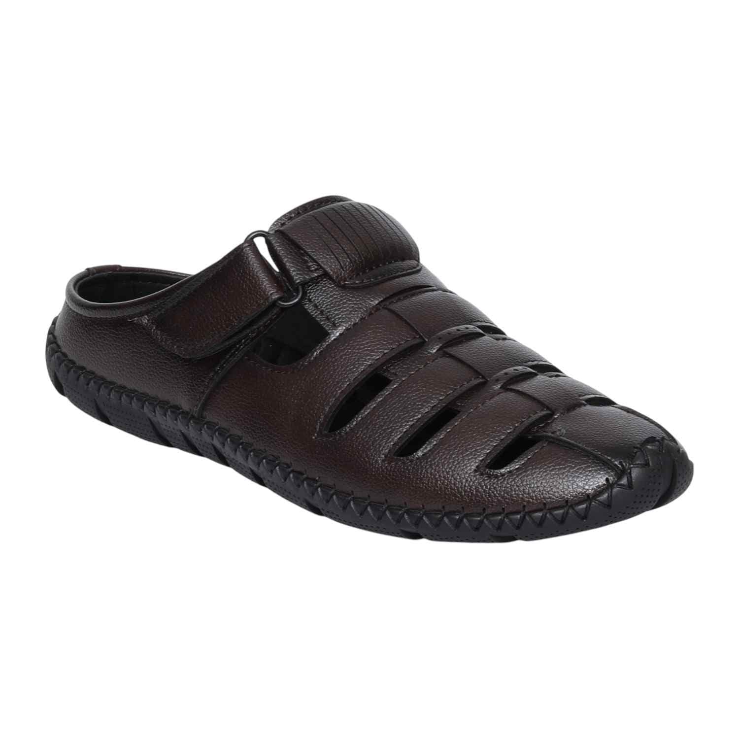 dover Mens Brown Rugged Style Sandal-picture-13
