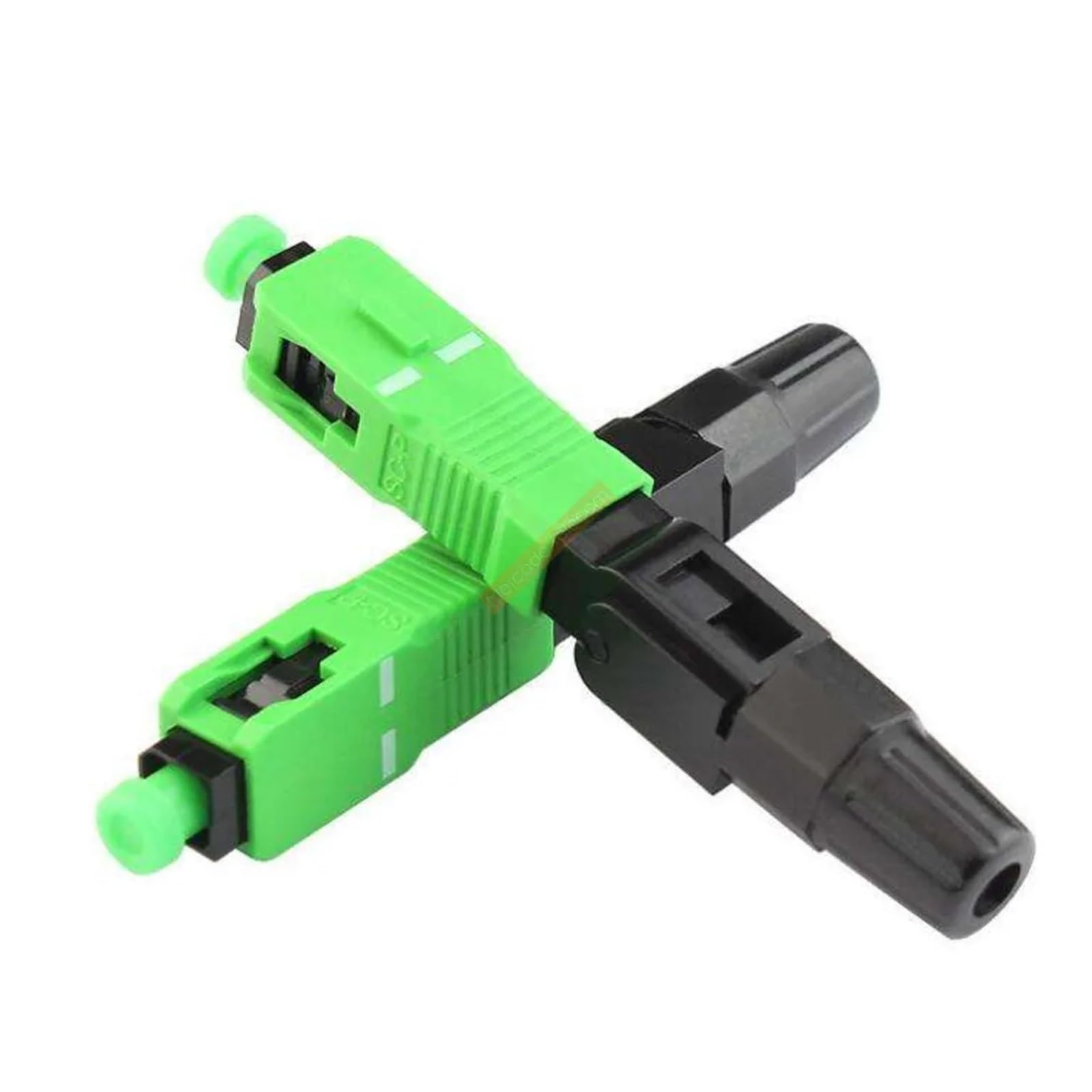 Épisseur de Fibre Optique Épisseuse à Froid de Fibre Optique SC-APC Rapide SC 50-400PC, connecteurs Rapides monomodes réutilisables FTTH(300pcs)