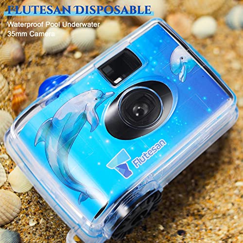 Macarrie 6 Pieces Disposable Underwater Camera, Waterproof Camera - image 6
