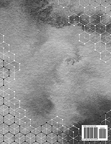 HEXANOTE: Hexagonal Graph Notebook - Organic Chemistry image 3
