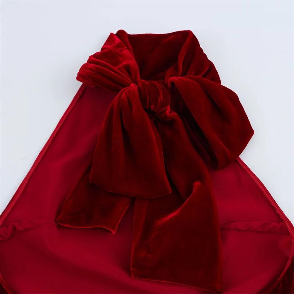Robe dos nu en satin dos nu pour femme - Style vintage - Polyvalente - Pour rendez-vous galant, fête