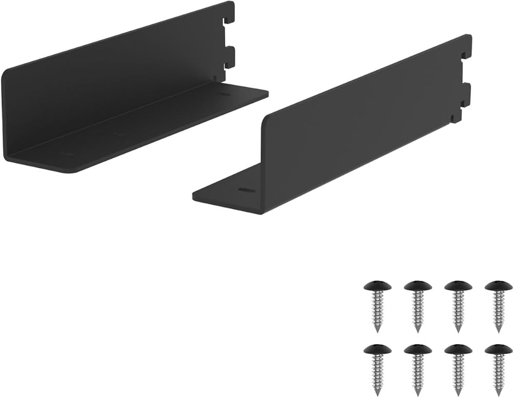 Amazon | 平安伸銅工業 LABRICO 棚柱 棚受け 棚受け金具 2枚入 トレイ