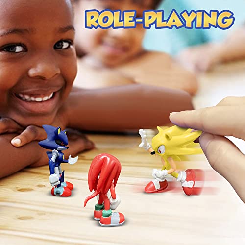 Genqiang Action Figures, 6 Pcs Collectible Figurines Toys Set Mini Hero Series Playset, Birthday Cake Toppers Decoration, Easter Eggs Stuffers, Classroom Rewards Toys For Kids #TOP4