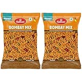 Haldiram's Bombay Mix - 200g (Pack of 2) | Traditional Indian Savory Snack | Spicy & Crunchy Namkeen | Ready-to-Eat Bombay Mix