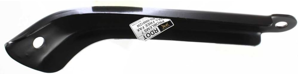 Evan-Fischer Bumper Bracket compatible with Ford Ranger 99-00 Front Right and Left Side Set of 2 Steel