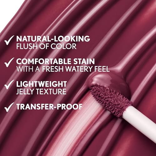 COVERGIRL Clean Fresh Jelly Water Tint, Lip & Cheek Tint, Transfer-Proof, Hydrating - 30 Watermelon Splash (Cool Pink) - image 4