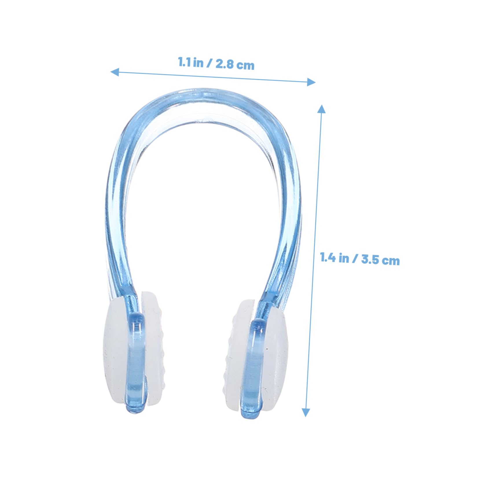 CORHAD Swim Goggles Kids Nose Clip 3 Pcs Silicone Nose Plugs for Swimming Comfortable and Non-Slip