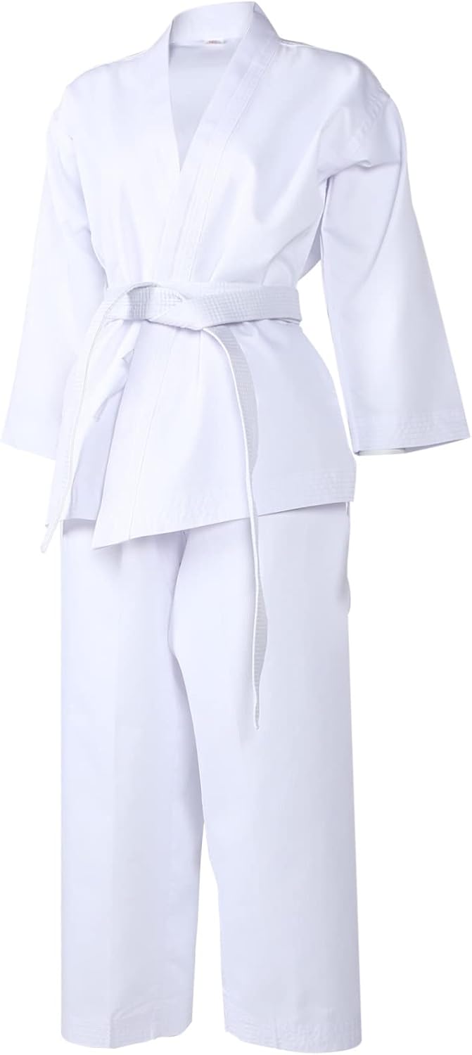 BESPORTBLE 1set Comfortable Karate Uniform for Women Men Taekwondo Martial Arts Outfit