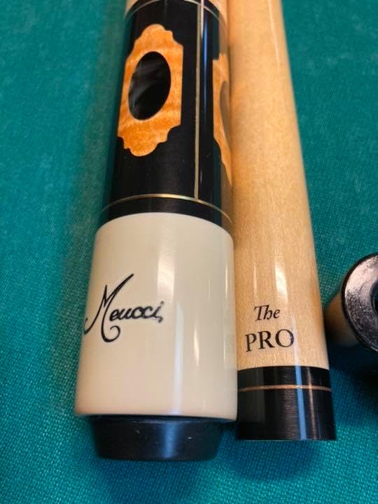 ビリヤードキュー メウチ Proシャフト装備 ビリヤード アダム 紫檀