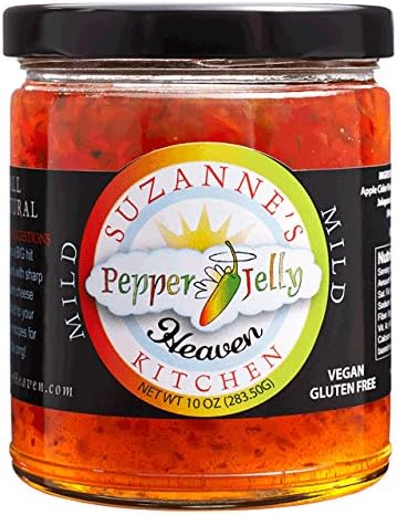 Suzanne's Kitchen Jelly Heaven, Mild Pepper, 10 Ounce