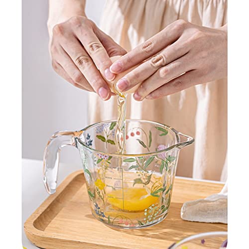 Tasse à mesurer résistant aux hautes températures en verre borosilicate 500ML