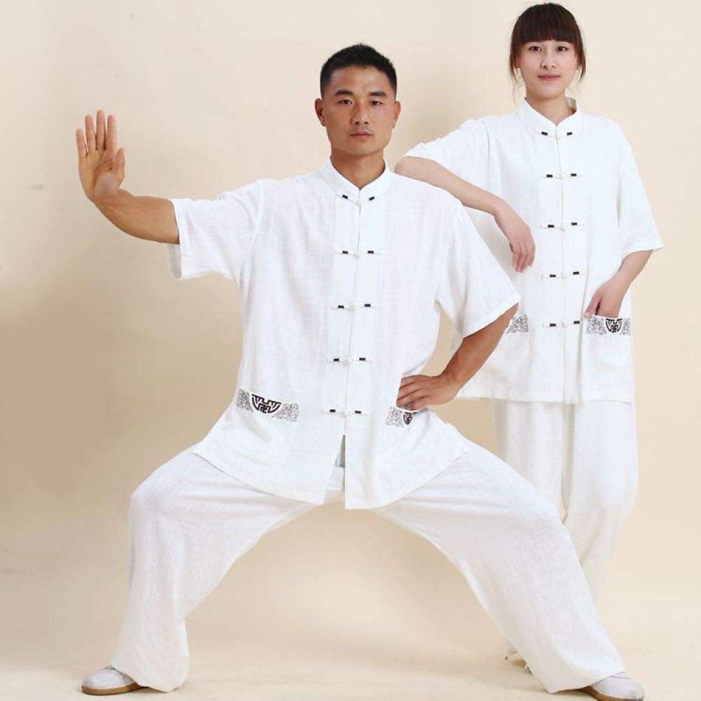 Vêtements Tai Chi en coton et lin de première qualité pour hommes et femmes