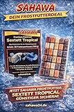 Fischfutter Frostfutter Tropical Sextett – 5×100g Blister mit je 30 Portionen (150 Futterportionen) – Abwechslungsreiches Mischfutter für Aquarienfische