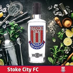 Stoke City Gifts for Men & Women | Official Stoke City FC Crystal Edition Birthday Vodka for Potters Football Fans | Premium Alcohol by Bohemian Brands – 70 cl – Bohemian Brands