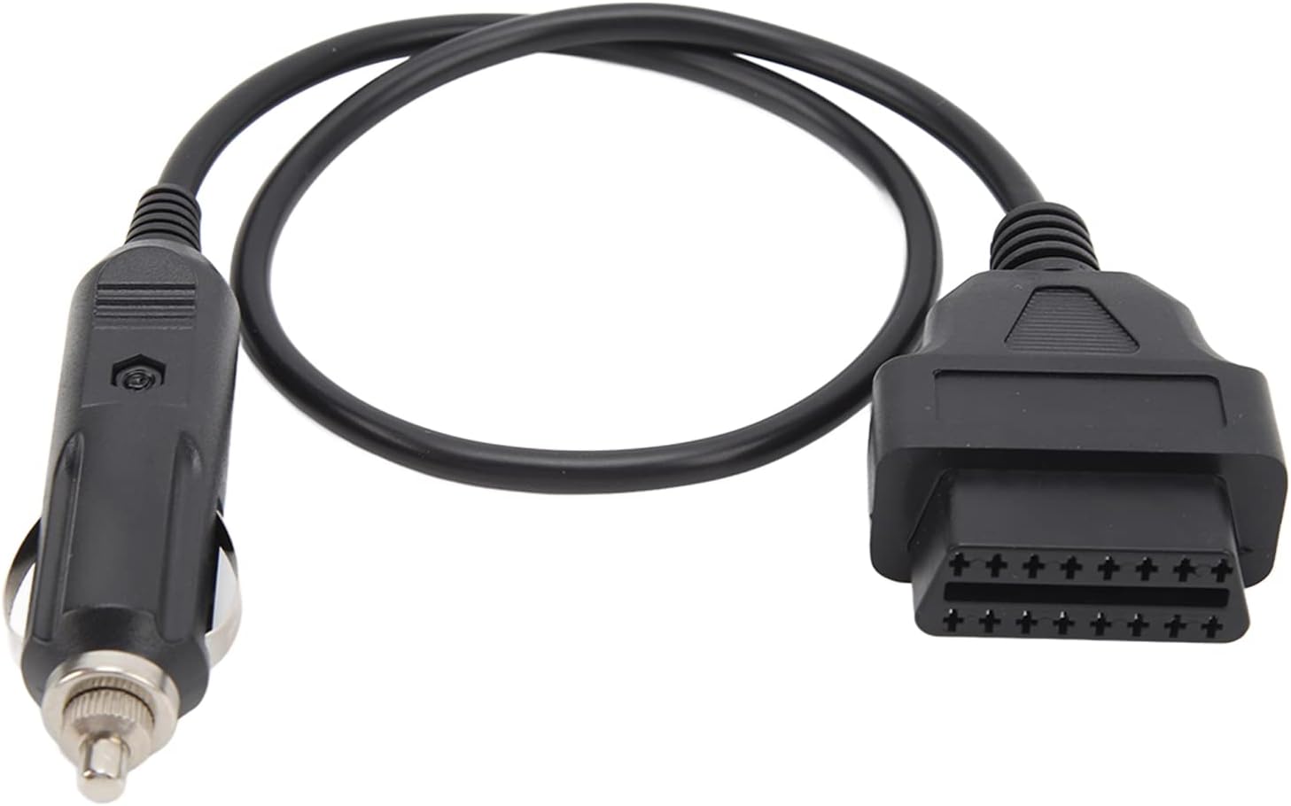 OBD2 Cable Adapter Professional ABS 12V ECU Emergency Power Supply Cable for OBD II Memory Saver Automotive Computer 05m Length
