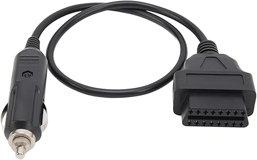 Miniatura 6 de OBD2 Vehículo ECU Cable de alimentación de emergencia, 12V con encendedor de cigarrillos Coche a OBD Conector hembra Cable Adaptador