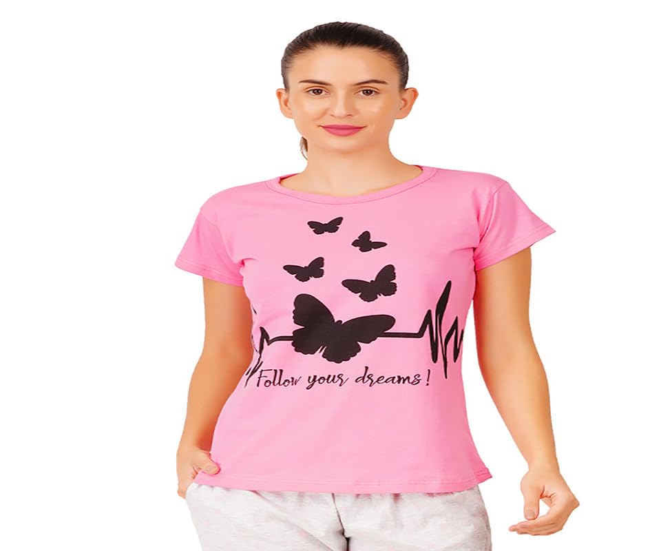 Blacktail Women cari T_Shirt12_[Pink_M]-picture-33