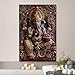 wall26 Canvas Print Wall Art Ganesha Hindu God Sculpture Spiritual & Religious Cultural Photography Traditional Closeup Multicolor for Living Room, Bedroom, Office - 24