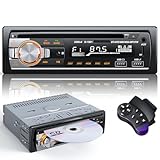 RDS Autoradio Bluetooth, CENXINY FM/AM 1 DIN Poste Radio Voiture Bluetooth Mains Libres avec Télécommande