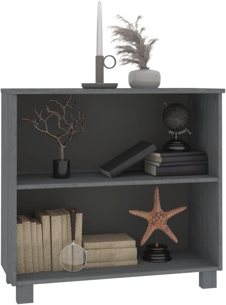 Sideboard HAMAR Dark Gray,Bar Cabinet,Corridor Cabinet,Buffet Cabinet,Decorative Cabinet, Display Cabinet,Living Room Cabinet,for Kitchen,Living Room, Bedroom,33.5"x13.8"x31.5" Solid Wood Pine
