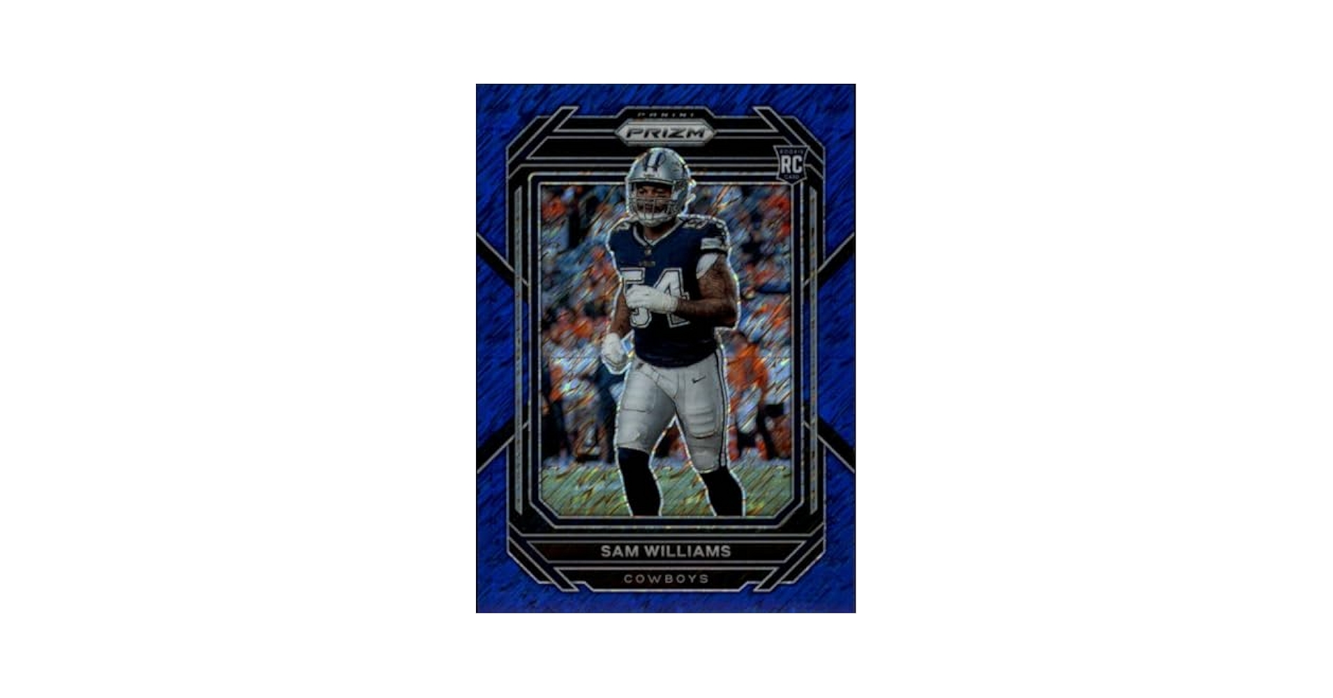Amazon.com: 2022 Panini Prizm Prizm Blue Shimmer #393 Sam