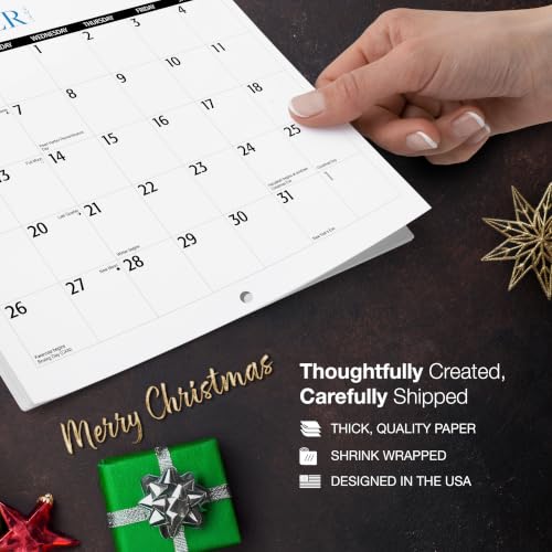 Image of MICASA PRESS Pit Bull Puppies 2027 Wall Calendar 12 Month | 12 inch x 24 inch Open
