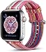 Compatible Apple Watch Band 38mm/40mm,Pierre Case Genuine Leather iwatch Strap Replacement Bands with Stainless Metal Clasp Compatible iWatch Series 4 &3 & 2 & 1 Edition Women Girl (Pink D)
