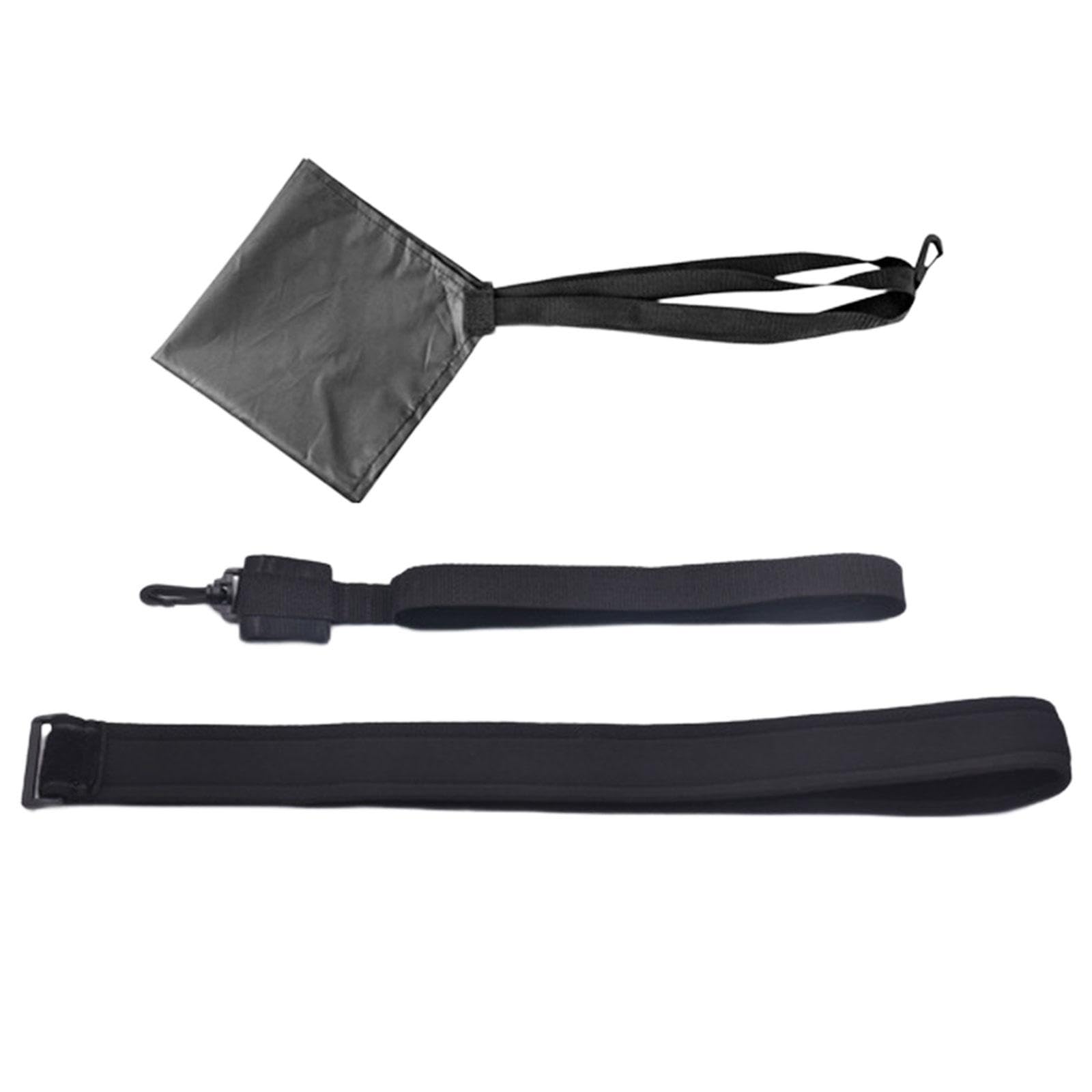 Swimming Resistance Parachute Device for Children Women Men Agility Training 20Cm Black Sporting Goods|Water Sports|Swimming|Training Aids-picture-23