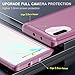 AYMECL for Note 10 Case,[Military Grade] 3 in 1 Full Body Shockproof Dust/Drop Proof Heavy Duty Protection Cover,for Samsung Galaxy Note 10 6.3 Inch,Pink+Wine Red