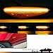 NSLUMO Sequential Amber LED Side Marker Lights for 2016-up Maz'da MX-5 ND 2009-2012 RX-8 Smoked Lens Front Fender Marker Lights Blinker Replace OEM Sidemarker Lamps