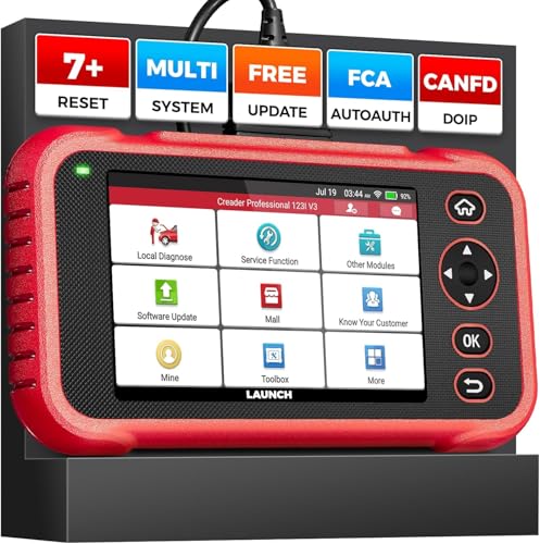 LAUNCH OBD2 Scanner CRP123I V3.0 Elite, 2026 Lifetime Free WiFi Update Scan Tool, FCA SGW,...