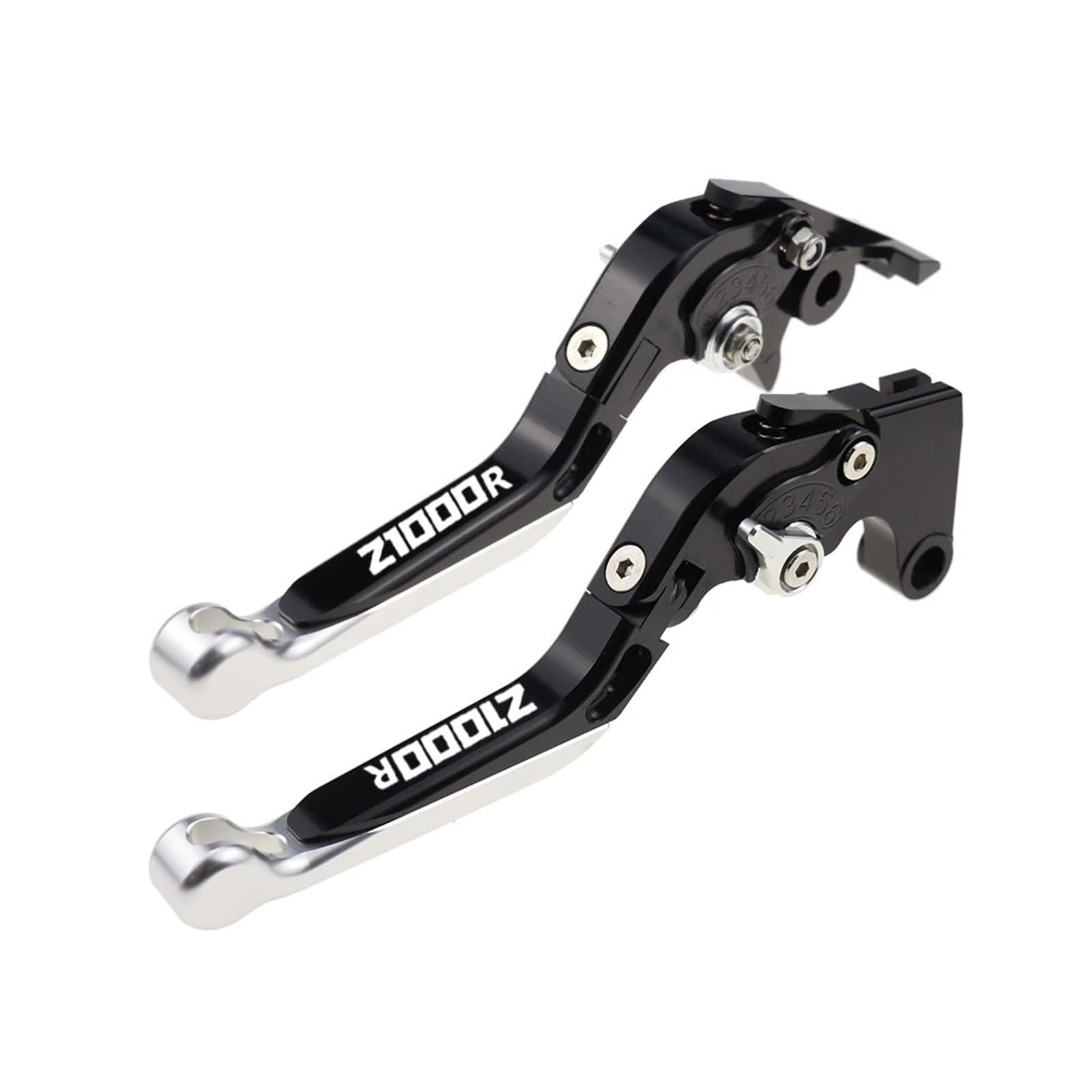 Jghfdws 70 Motorcycle Brake Clutch Lever Set For Z1000r Motorcycle Folding Extendable Brake Clutch Levers(70)